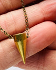 Point Taken Pendulum Necklace