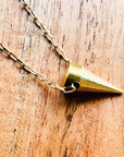 Point Taken Pendulum Necklace