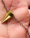Point Taken Pendulum Necklace