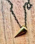 Point Taken Pendulum Necklace