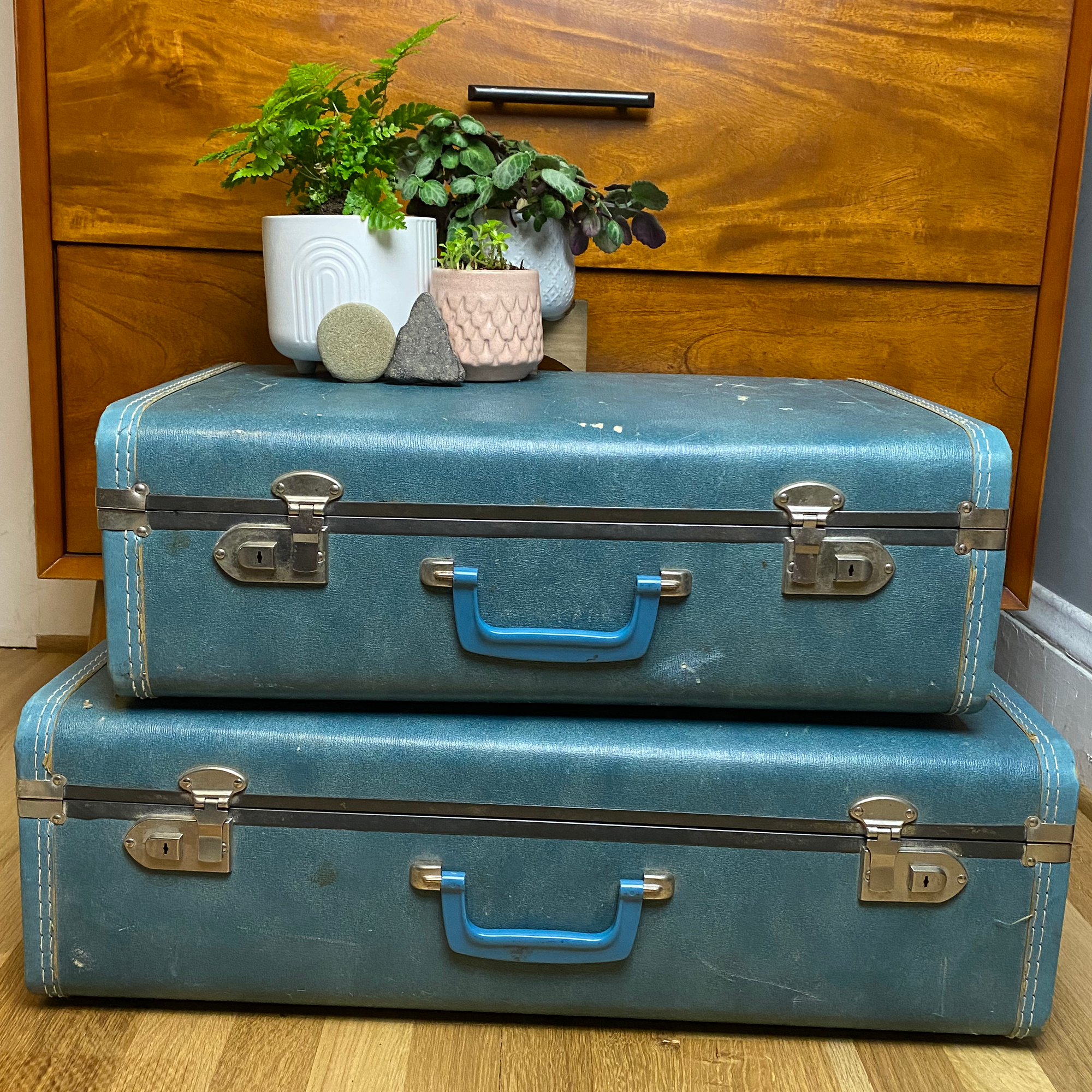 A Blue Suitcase Moment